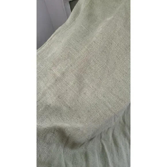 Daughters of India Women's Kyra Mini Dress Jade Size Medium Solid Gauze - Picture 4 of 10